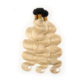 Body Wave Human Hair #1b613 Blonde Bundle (Priced individually)