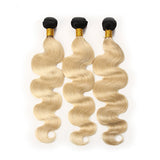 Body Wave Human Hair #1b613 Blonde Bundle (Priced individually)