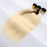 Straight Human Hair #1b613 Blonde Bundle (Priced individually)