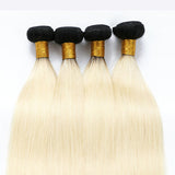 Straight Human Hair #1b613 Blonde Bundle (Priced individually)