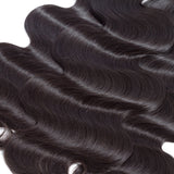 Body Wave Virgin Human Hair Natural Black Bundle (Priced individually)