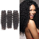 Italy Curly Virgin Human Hair Natural Black Bundle (1) Hair Bundle (Priced individually)