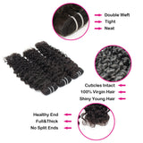 Italy Curly Virgin Human Hair Natural Black Bundle (1) Hair Bundle (Priced individually)