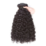 Natural Curly Virgin Human Hair Natural Black Bundle (Priced individually)